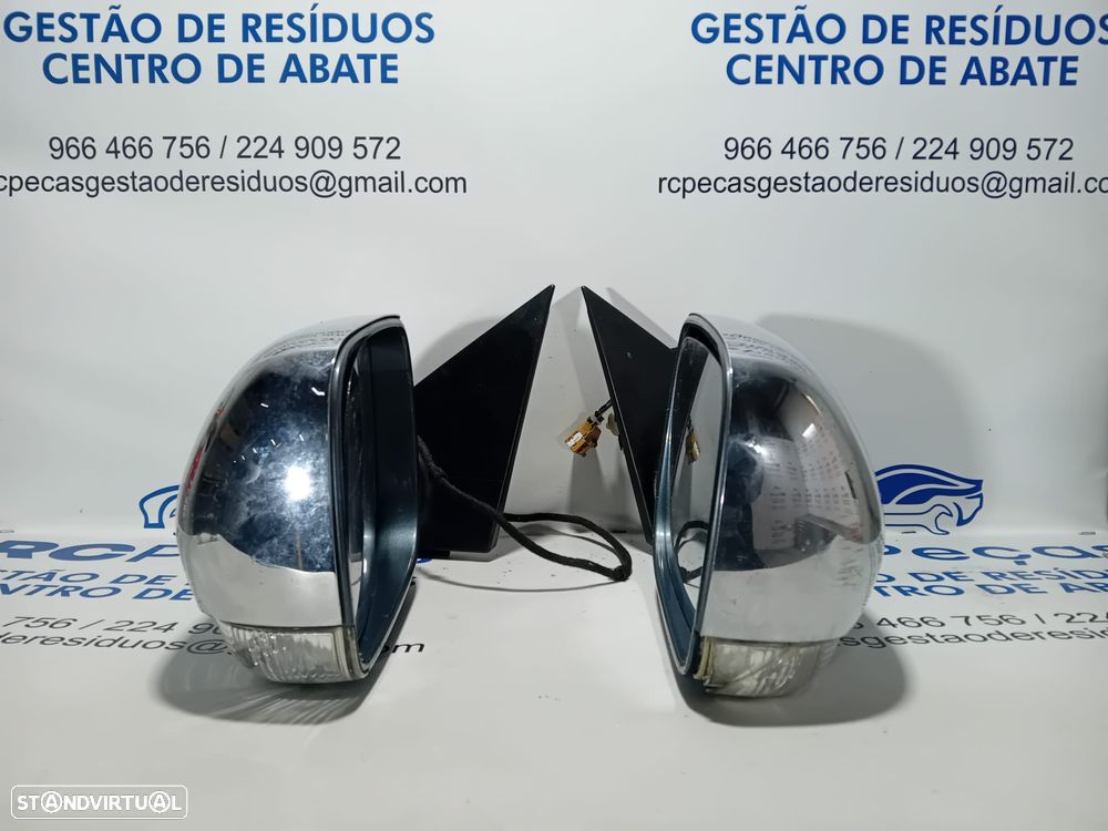Espelhos Retrovisor Direito Esquerdo VW Touareg 1 Fase 1 Original - 2