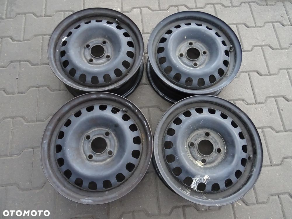 4x100x56,5 6Jx15 ET39 OPEL Stalowe 14 z czujnikami ciśnienia - 1