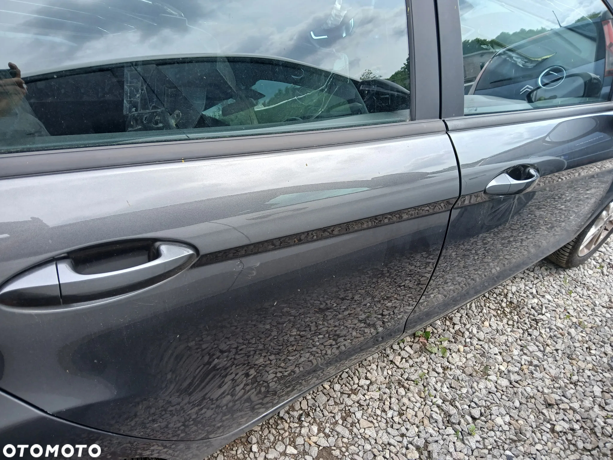 ford fiesta MK7 (12-19) kolor MAGNETIC 5D maska pokrywa silnika klapa bagażnika zderzak lampa - 5