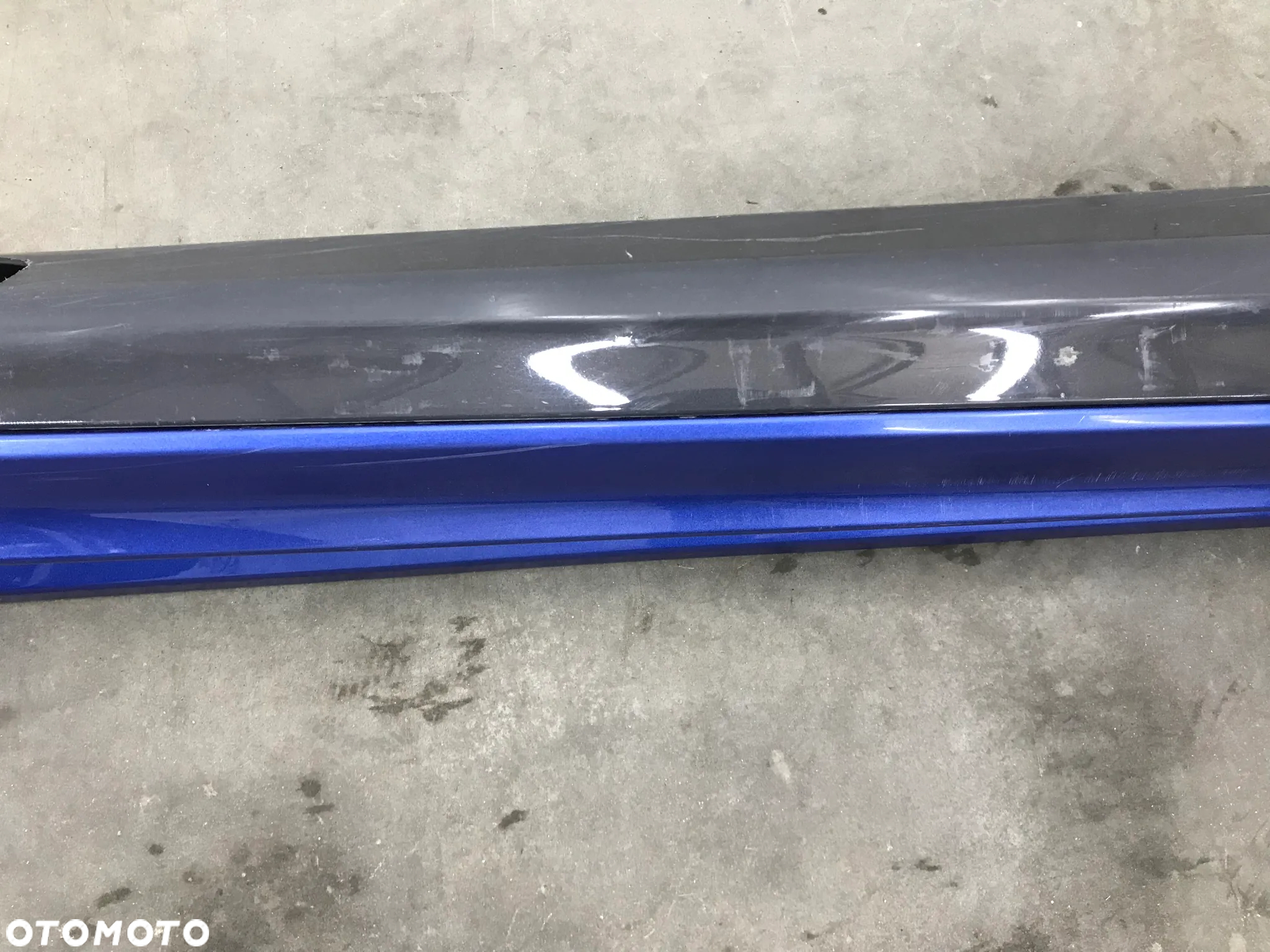 Nakładka progu BMW x6 G06 m-pakiet 19- prawa listwa progowa + ślizg KOMPLET 868012 868011 - 4