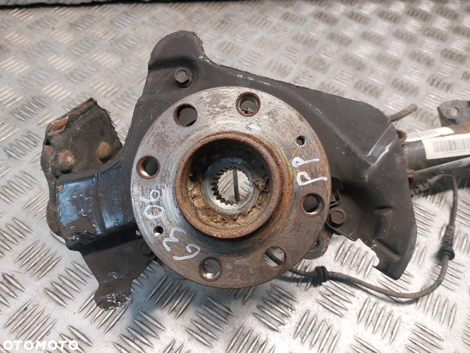 AMORTYZATOR SPRĘŻYNA ZWROTNICA PRAWY PRZÓD FIAT PUNTO 2012 51865488 - 3