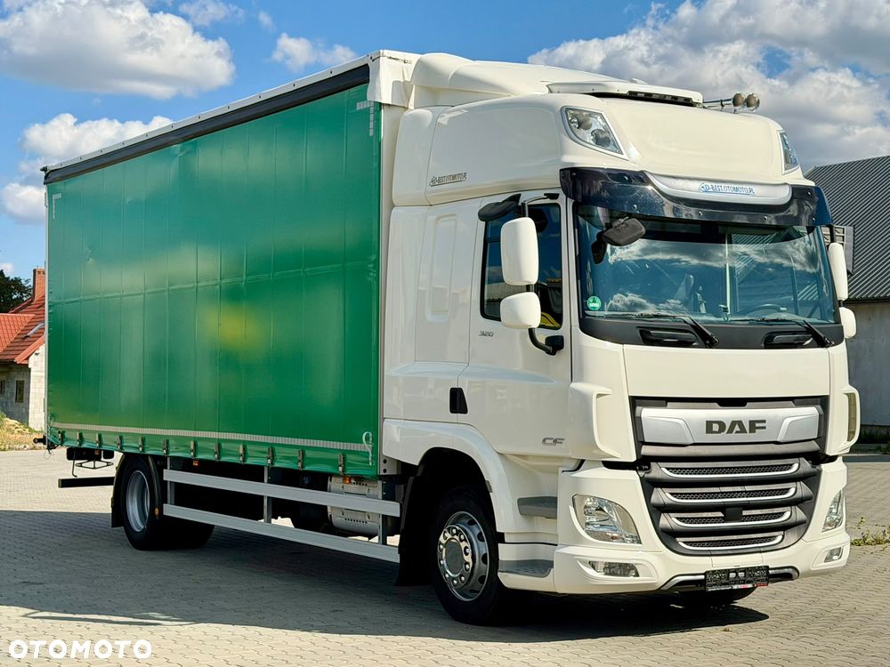 DAF CF 320 / FIRANKA / 18 EUROPALET / 280 TYŚ KM / AUTOMAT / SYPIALKA / DACH ZSUWANY / 2018 ROK - 2