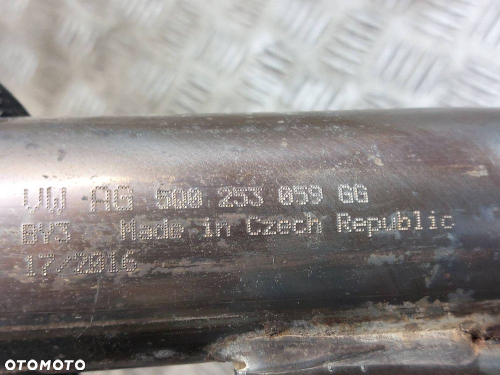 TŁUMIK WYDECH POCZĄTKOWY + PRZEPUSTNICA OCTAVIA III 2.0 TDI 5Q0253059GG - 3