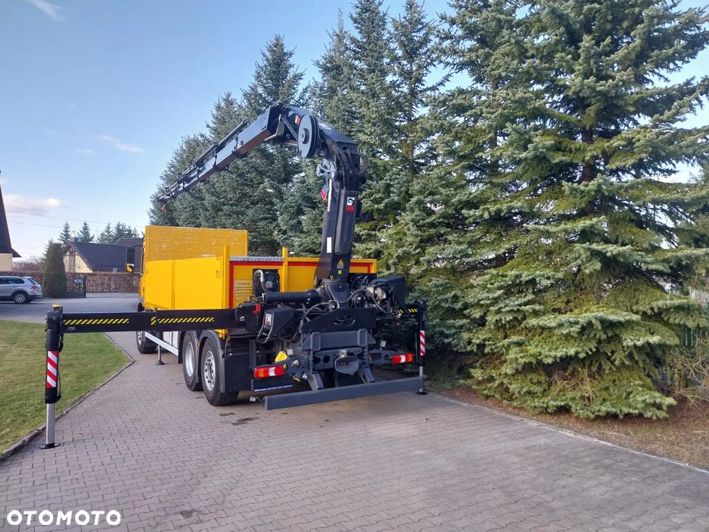 Mercedes-Benz Antos z HIAB 288 / 15m /Pilot/3-oś skrętna - 15