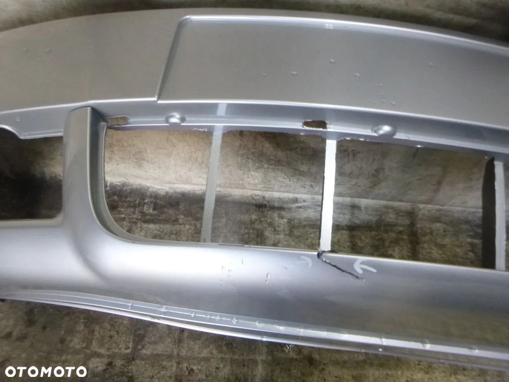 audi a6 c5 lift 01r- zderzak przód srebrny przedni - 6