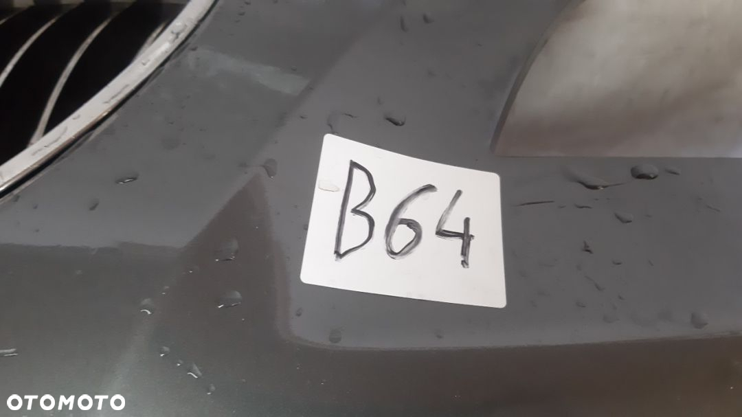 ^ ZDERZAK PRZÓD PRZEDNI DO BMW SERII 5 E60/E61 PDC HALOGENY SPRYSKI XENON SPACEGRAU SZARY - 2