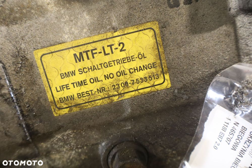 SKRZYNIA BIEGÓW 5 BIEGOWA BMW 1 118I E87 2.0 7533513 - 7