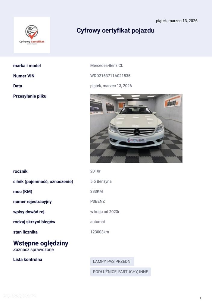 Mercedes-Benz CL 500 7G-TRONIC - 32