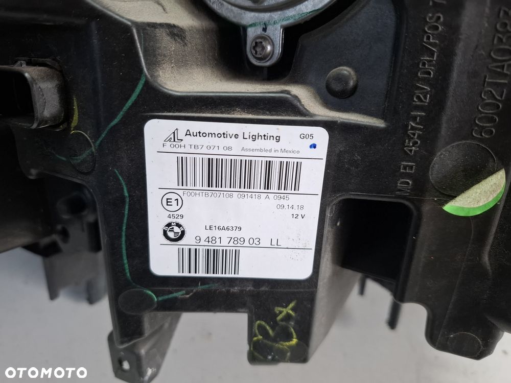LEWA LAMPA PRZEDNIA PRZÓD BMW X5 G05 X6 G06 FULL LED LASER 948178903 - 10