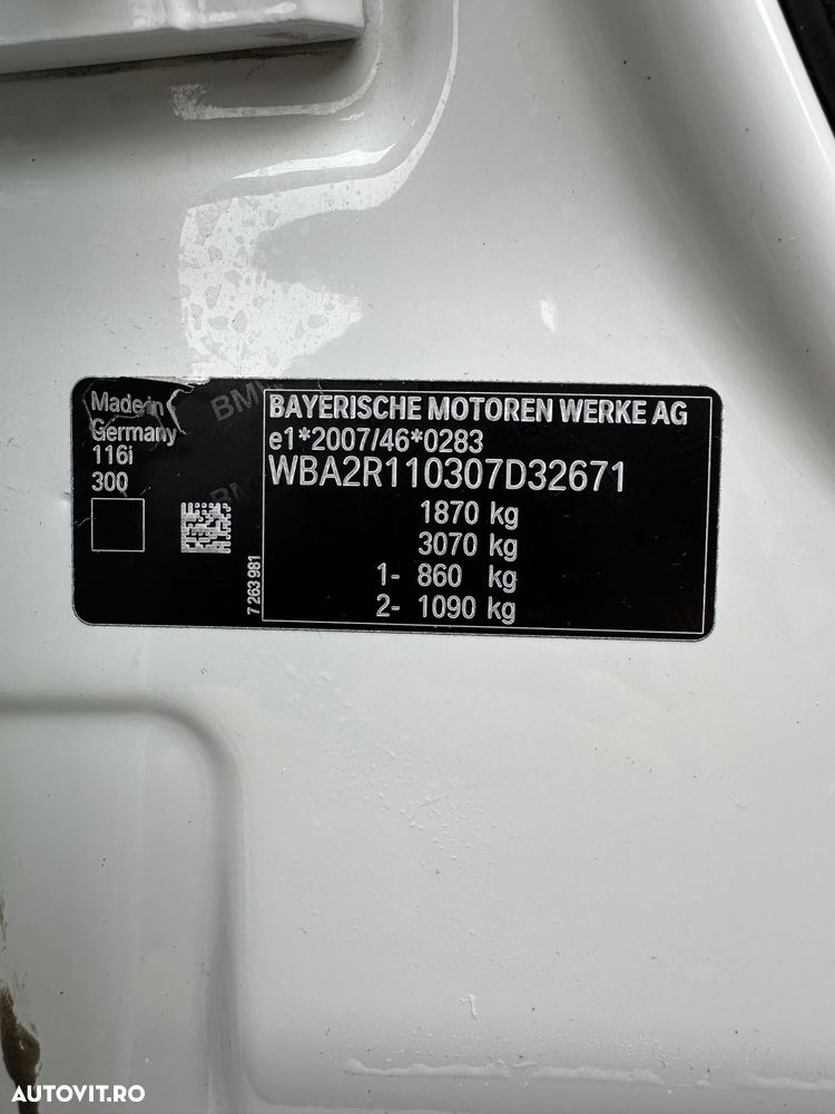 BMW Seria 1 116i M Sport - 12