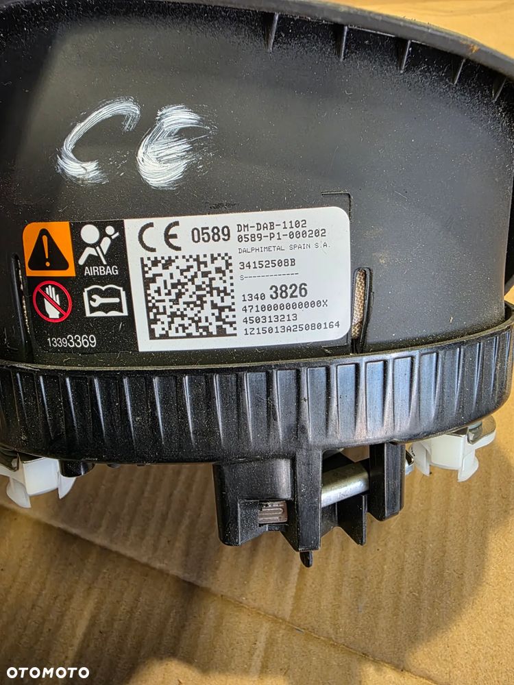 OPEL CORSA E PODUSZKA AIRBAG KIEROWCA PASAŻER - 3