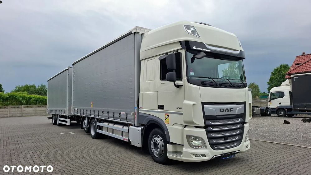 DAF XF 480 FAR / ZESTAW TANDEM PRZEJAZDOWY / SALON PL - 3