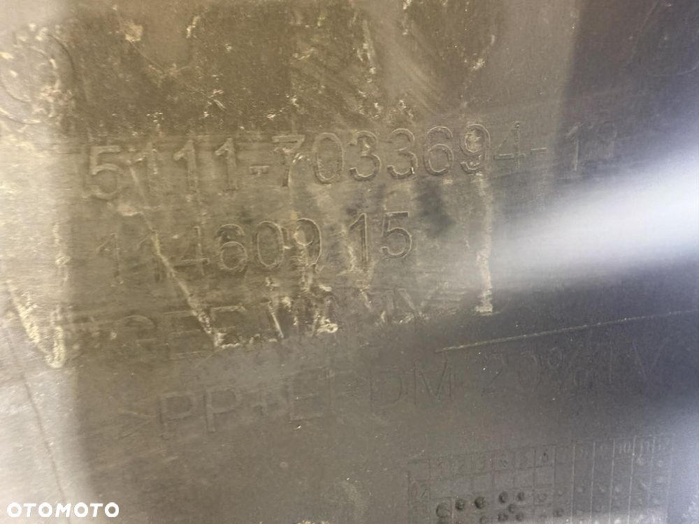 BMW 5 E60 Zderzak Przód Przedni 03-07 Sprysk. PDC 7033694 - 16