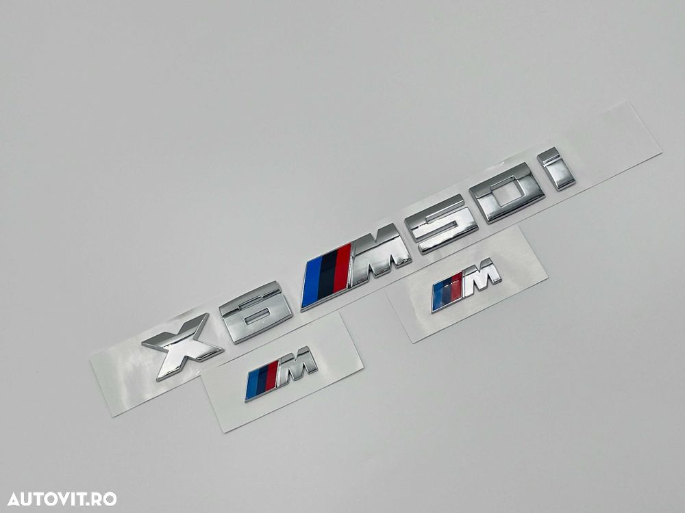 Set Embleme Compatibile BMW X6M50i - 2