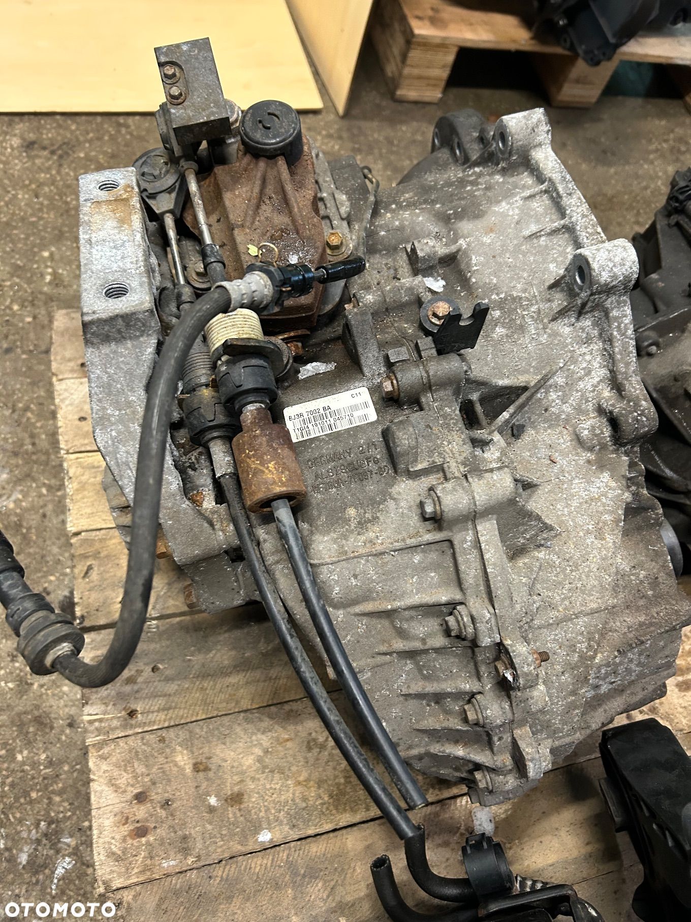 Skrzynia biegow MANUAL manualna BJ3R 7002 BA BJ3R7002BA BJ3R-7002-BA EVOQUE 538 11-15 FREELANDER 2 LIFT LIFTING - 1
