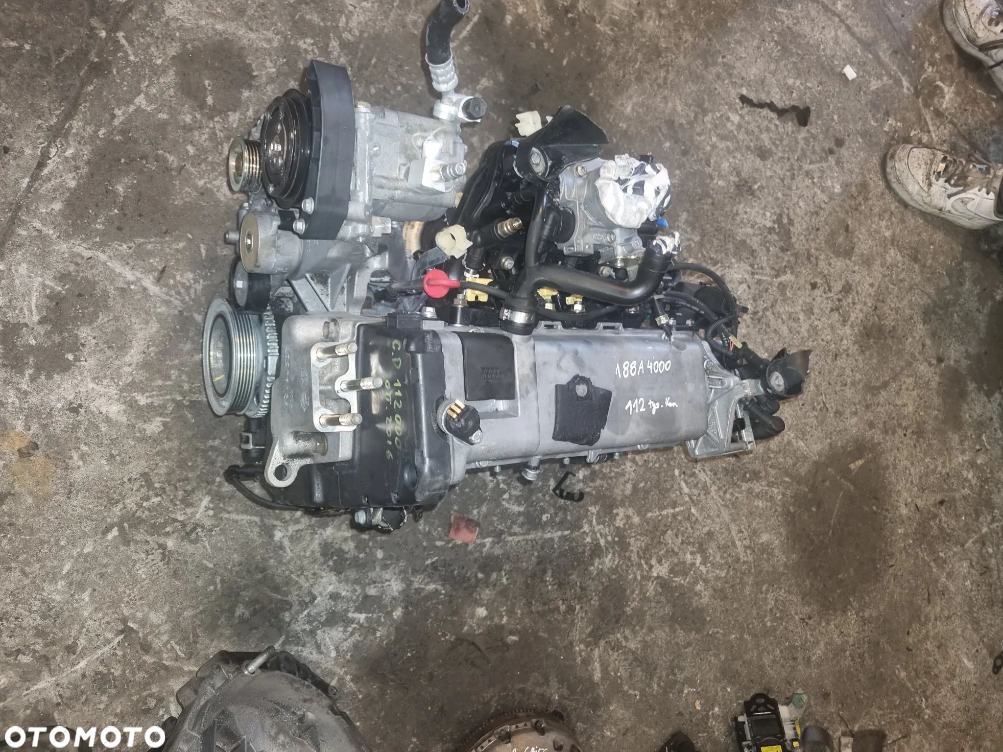 Silnik kompletny Fiat Panda II Punto II 1.2 8v 188a4000 - 1