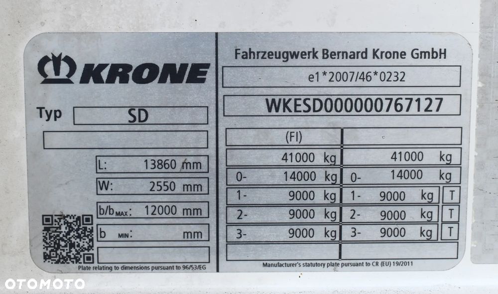 Krone SD - 9