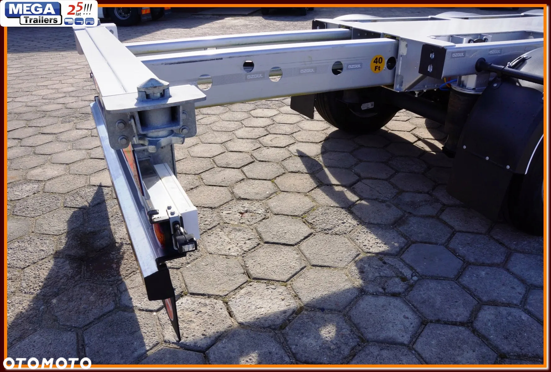 Inny Podwozie ROZSUWANE do 45 Ft-HC NOWY Model z ADR EX3 ! - 35