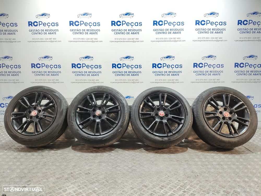 Conjunto Jantes 17 Crux 7 Spoke Jaguar XE X760 7J ET48,5 5x108 - 1