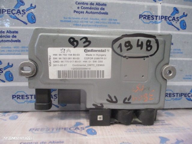 Centralina 967501588003  967630818000 967700178001  CITROEN DS3 2011 1.6HDI 92CV 3P AZUL CONTINENTAL DANIFICADO - 2