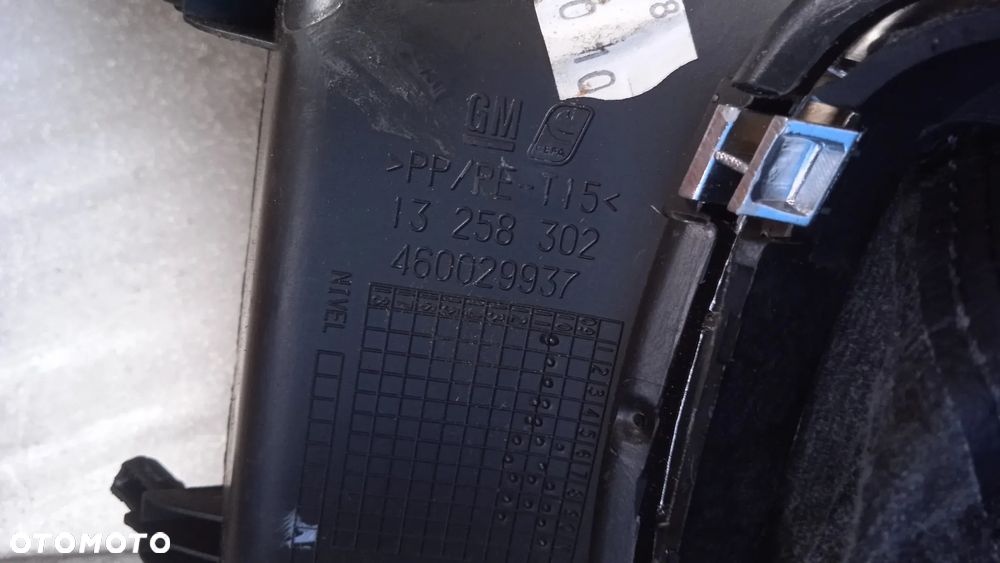 Wybierak lewarek zmiany biegów 13258302 linki 55564863 gałka Opel Meriva B - 9