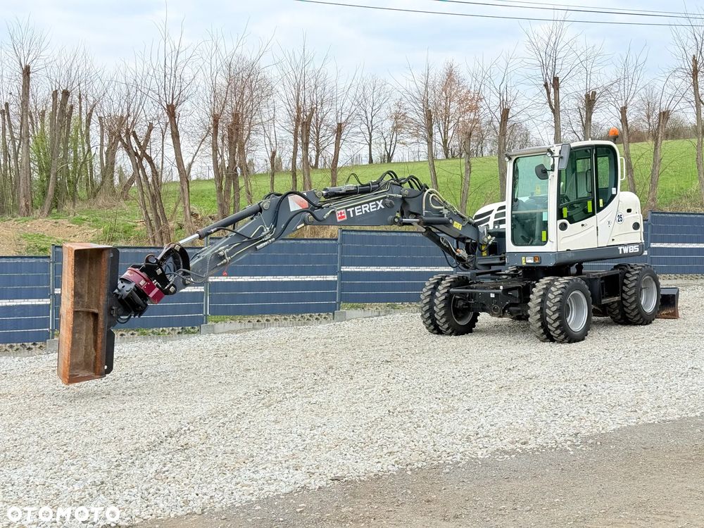 Terex * Koparka Kołowa TEREX TW 85 * Sprowadzona * Rototilt * - 14