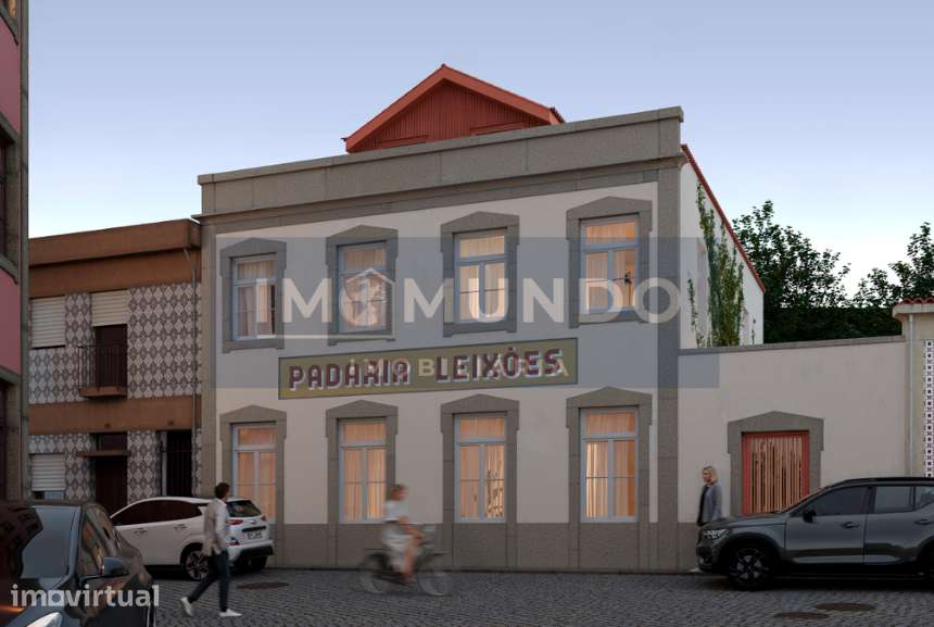 T0 Novo com Varanda e Jardim Interior Junto ao Mar: Condomínio Leça - Grande imagem: 5/14