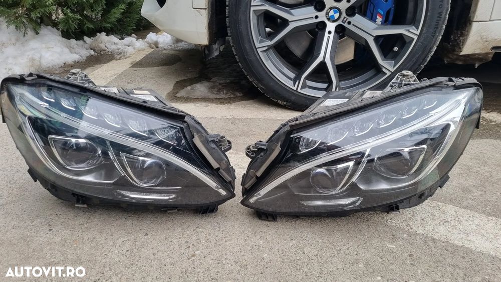 Set faruri Mercedes C W205 Led Intelligent - 1
