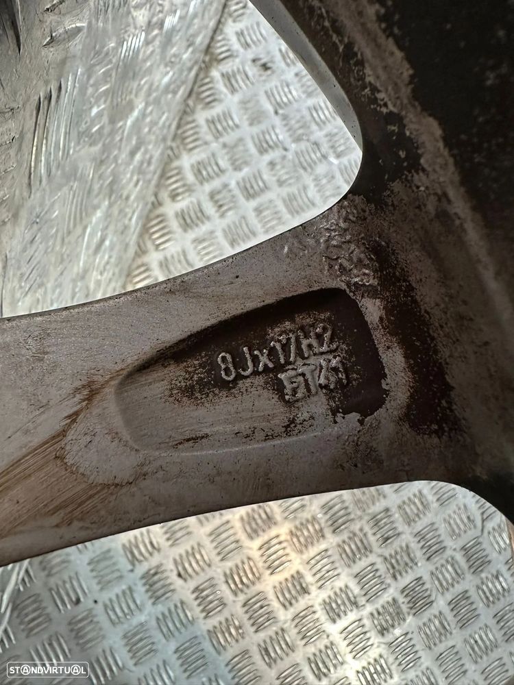 .Conjunto Jantes 17 Donington Originais VW Volkswagen 5x112 8J ET41 1K8601025B - 7