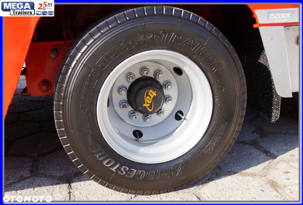 Mega Nisko-podłogowa 3 osie, 18,60 m dł., ZAGŁEBIENIA NA KOŁA pod maszyny leśne i budowlane !!! - 29