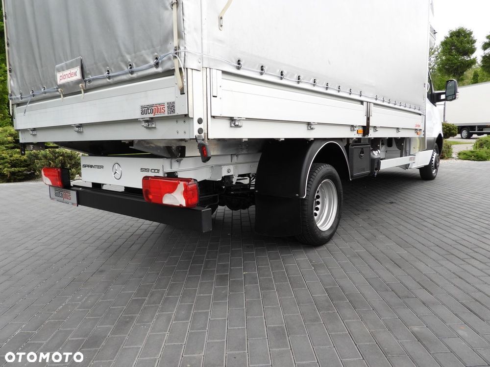 Mercedes-Benz SPRINTER 519  PLANDEKA 8 PALET WEBASTO TEMPOMAT BLIŹNIACZE KOŁA KLIMATYZACJA  190KM - 27
