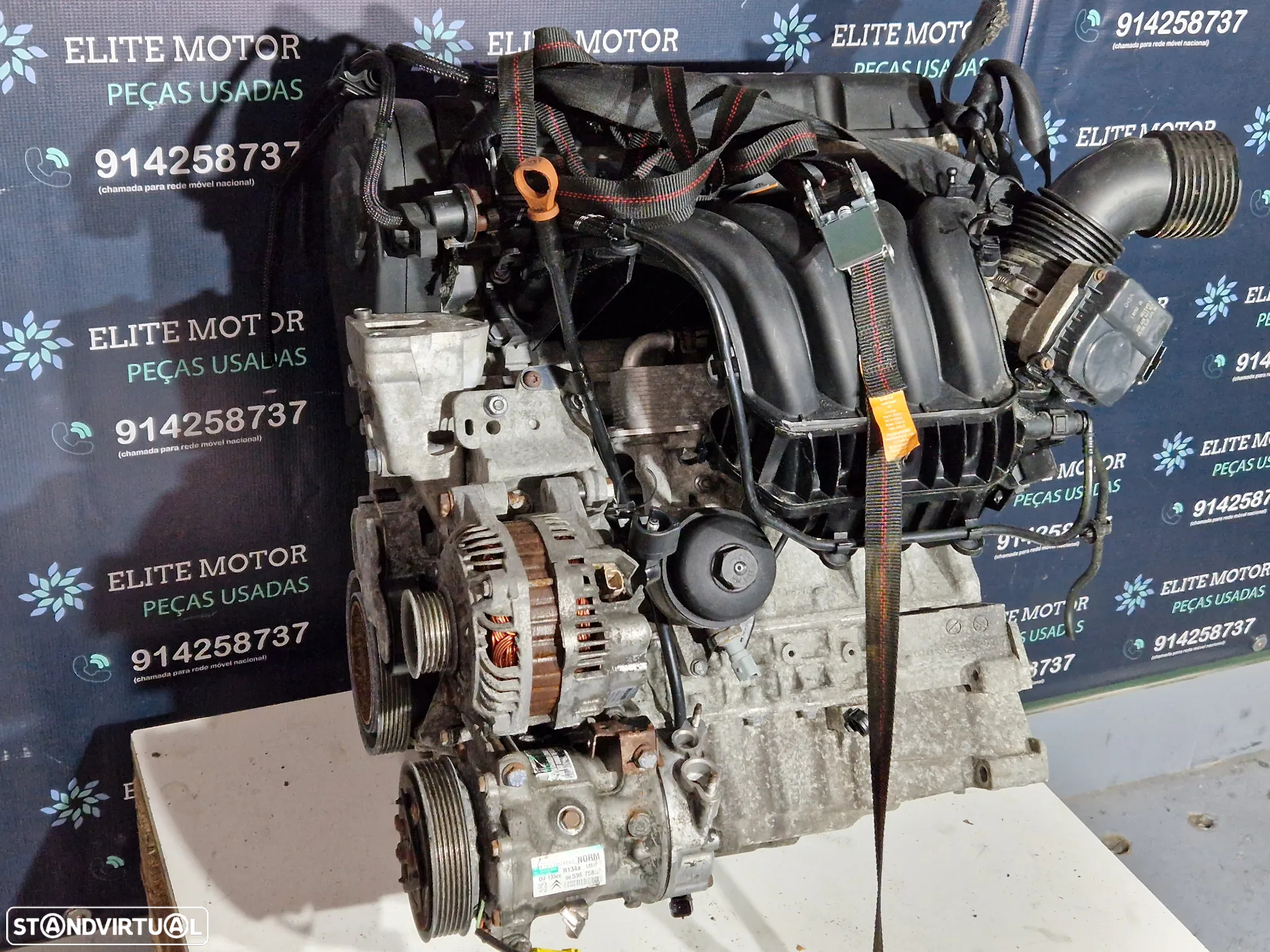 Motor usado RFJ EW10A CITROEN C4 PICASSO 2.0 16V 140CV C5 PEUGEOT 307 407 - 2