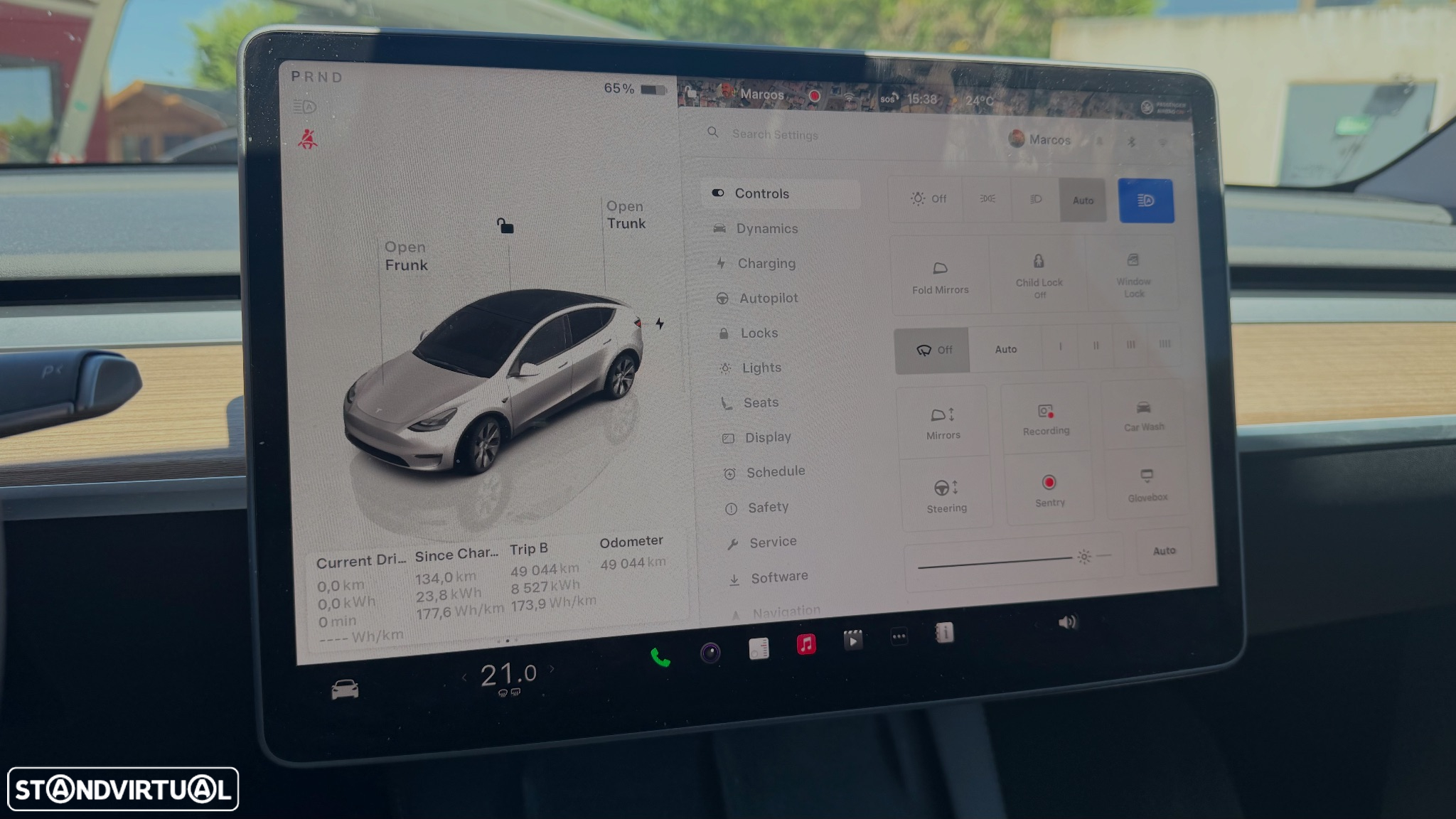 Tesla Model Y Long Range Tração Integral - 9