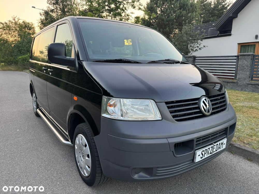 Volkswagen TRANSPORTER T5 Klima Elektryka Tempomat Brygadówka Dubel Kabina Klapa Rury - 3