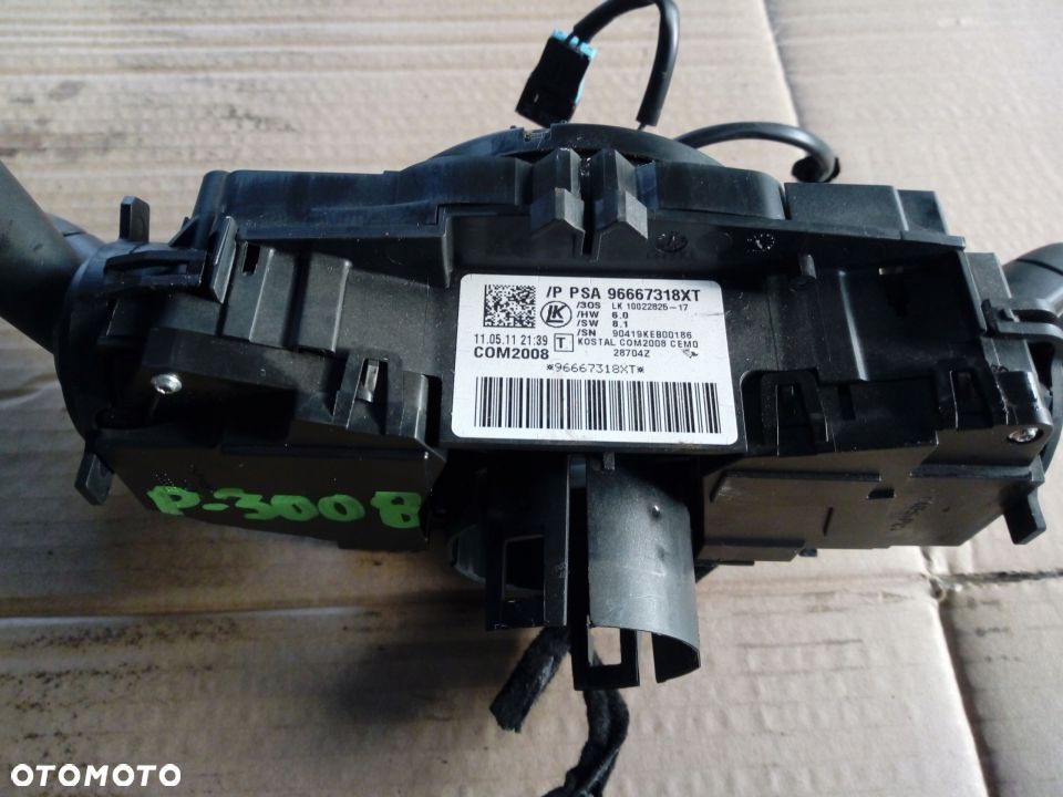 Peugeot 3008 5008 przełącznik zespolony swiatel wycieraczek   96667320XT / 96667319XT - 7