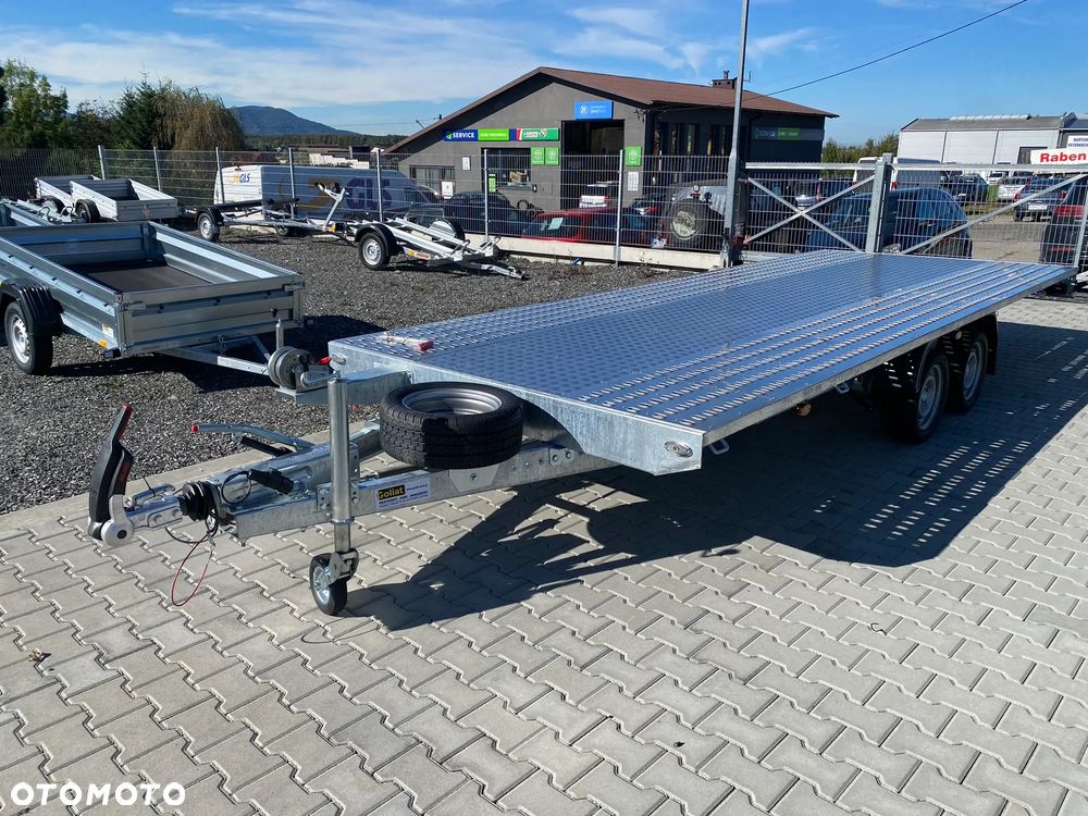 Niewiadów Laweta samochodowa MARS 450x210  przyczepa platforma z najazdami JUPITER - 18