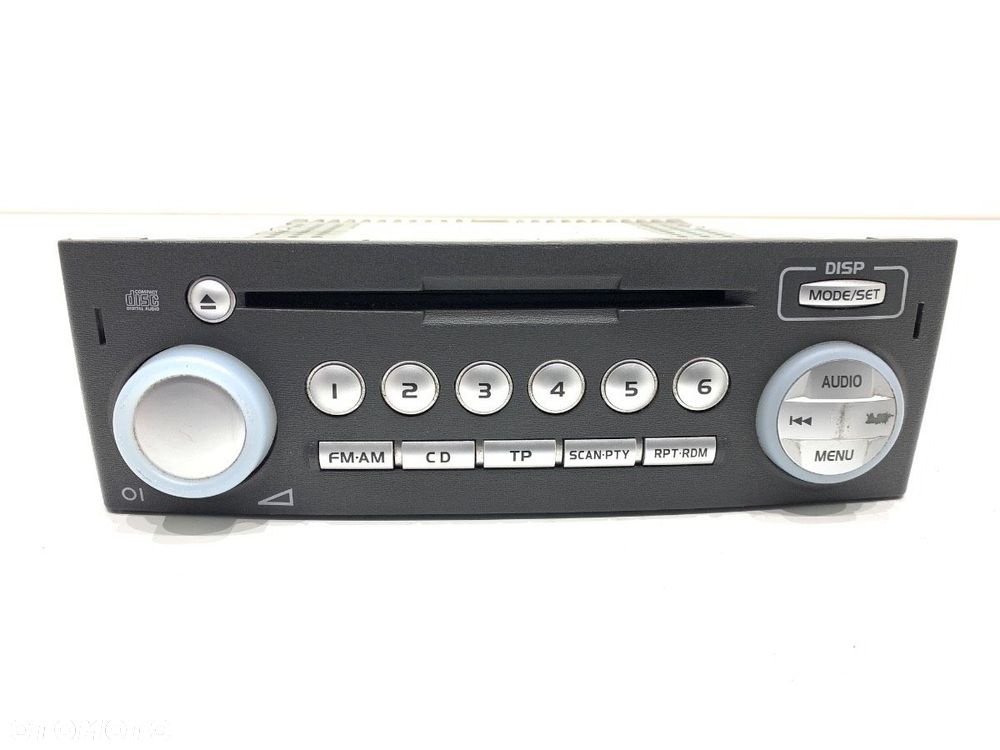 RADIO  MITSUBISHI COLT VI (Z3_A, Z2_A) 2002 - 2012 1.1 55 kW [75 KM] benzyna 2004 - 2012 - 1