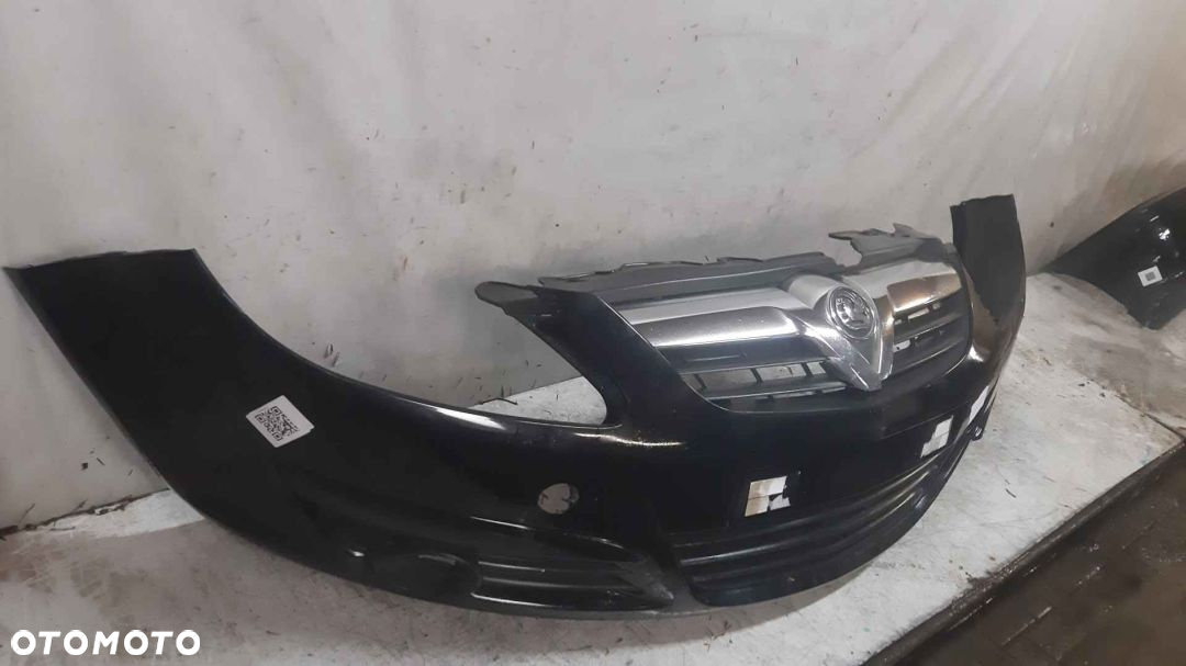 $# ZDERZAK PRZÓD PRZEDNI DO OPEL CORSA D + GRILL KOD KOLOR Z20R CZARNY - 4