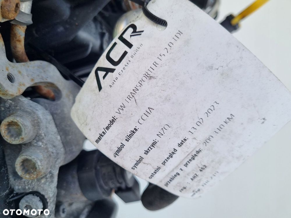 SILNIK VW Transporter T5 2.0 TDI 140KM udokumentowane 209tyś CCH CCHA - 6