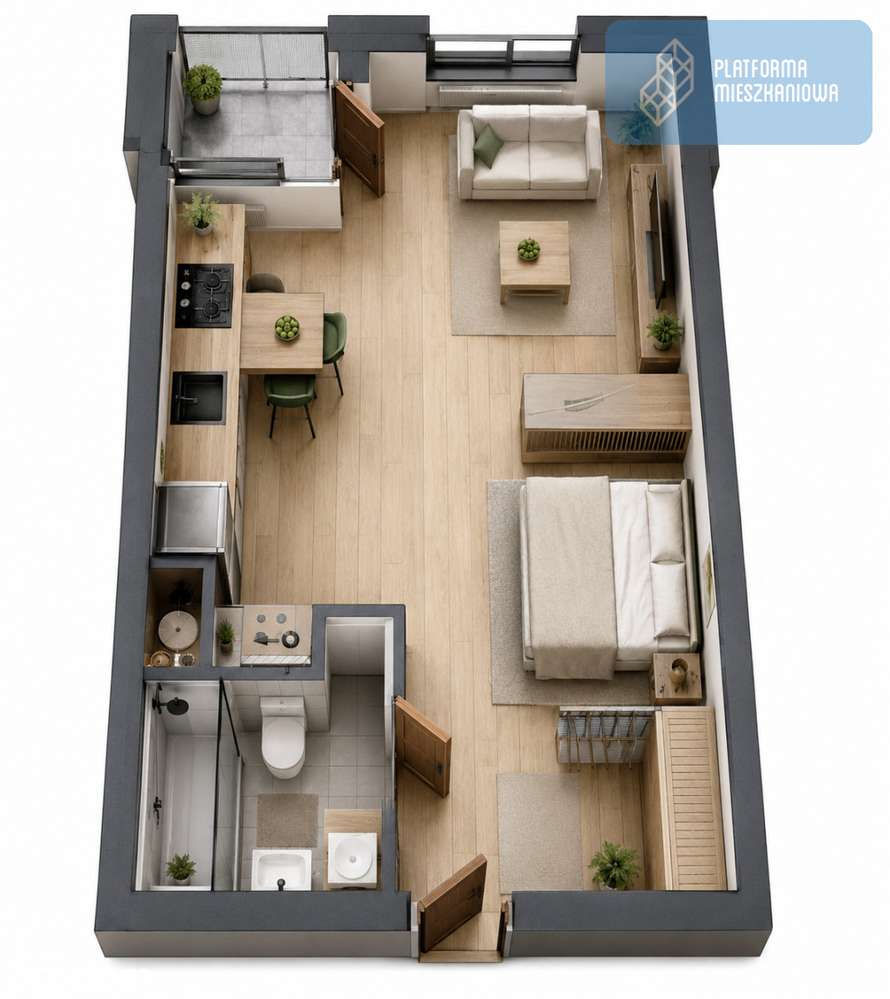 31 m² | Top Lokalizacja | Blisko Uczelni i Centrum