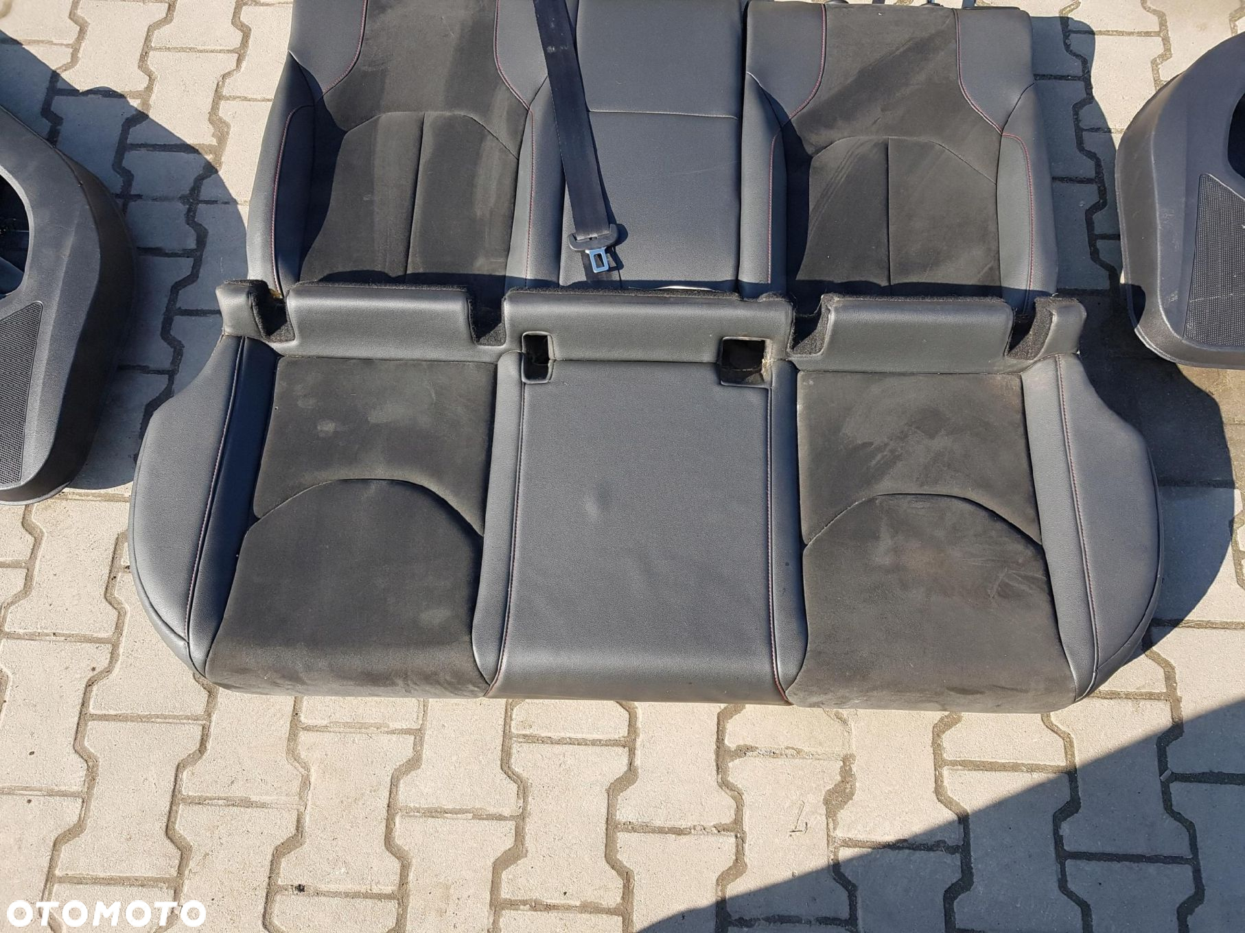 SEAT LEON III 3 12r- FR HB FOTELE SKÓRZANAE ALCANTARA KANAPA BOCZKI 5D - 6