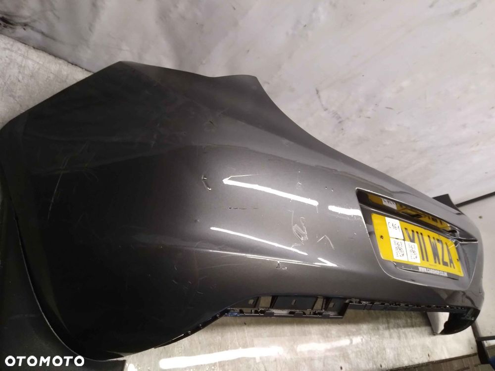 / ZDERZAK TYŁ TYLNY OPEL ASTRA J 4 IV 5D 5 DRZWI HB Z177 SZARY GRAFITOWY - 3