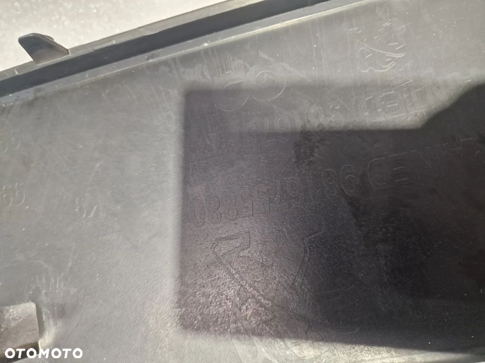 PEUGEOT PARTNER RIFTER 18- ZDERZAK PRZEDNI PRZÓD , NIELAKIEROWANY / STRUKTURA , NR 9816755880 / 9816756777 , NR AUKCJI DT959 - 21