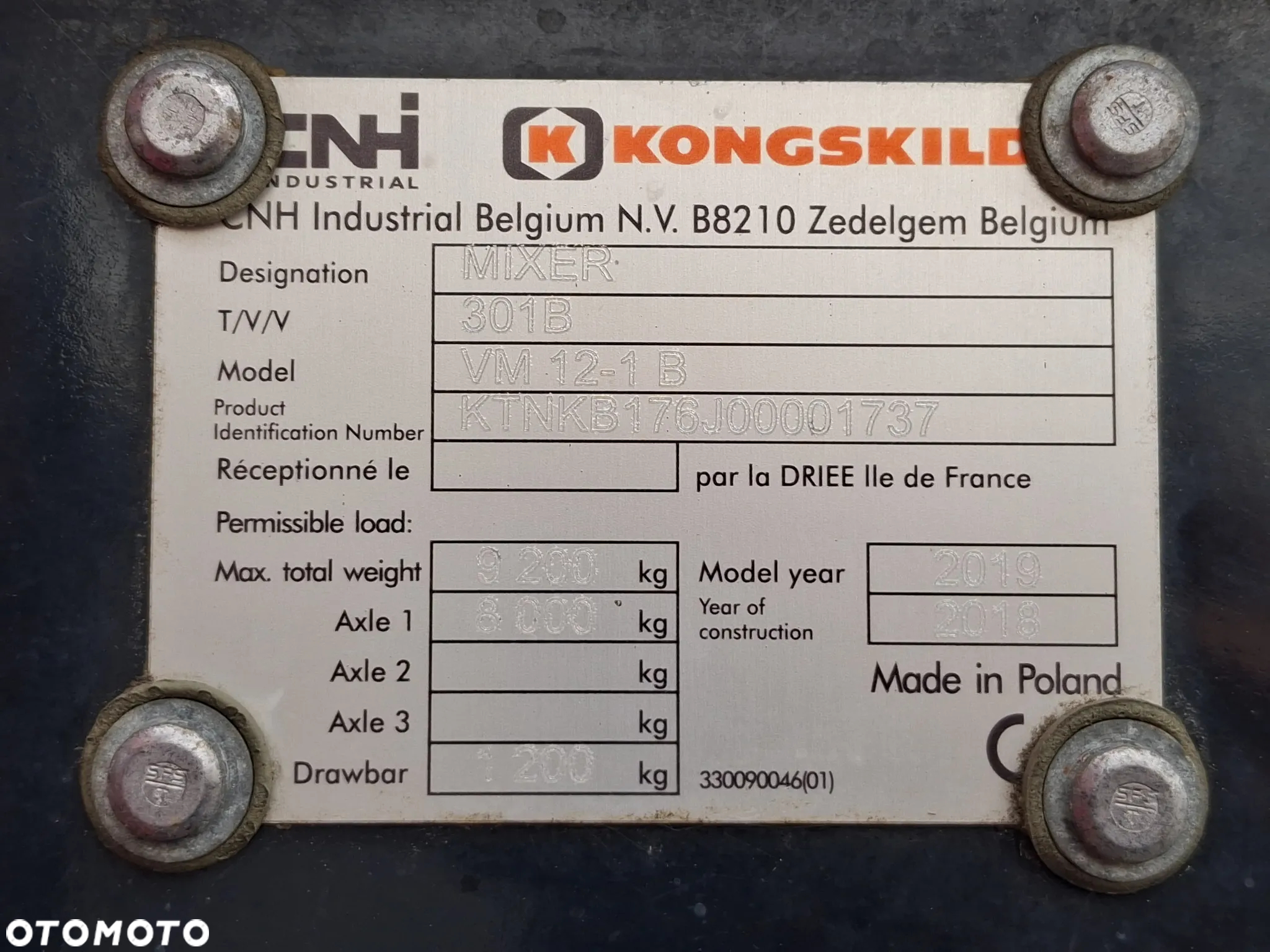Kongskilde VM 12-1 B - 13