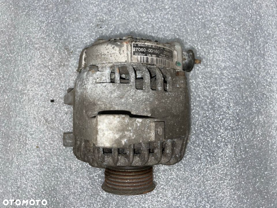 TOYOTA COROLLA VERSO 1.8 04- ALTERNATOR 27060-0D160 - 2