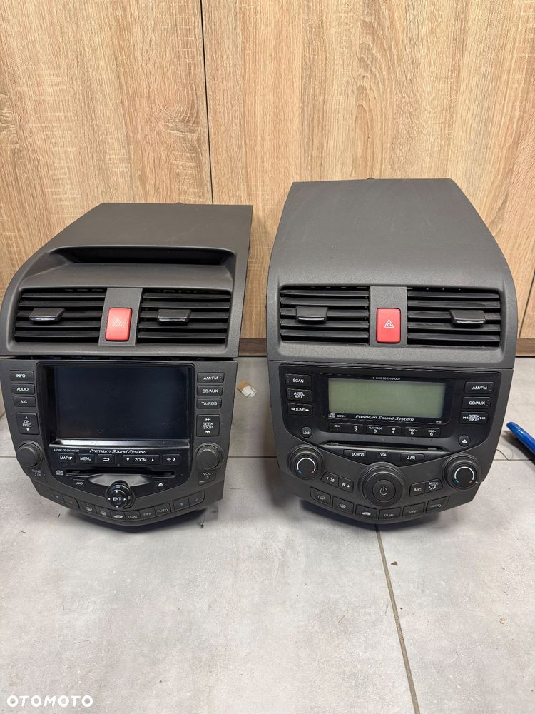 Honda Accord VII radio nawigacja