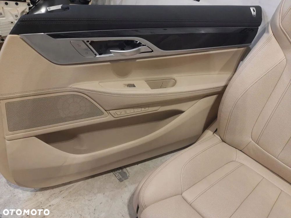 FOTELE TAPICERKA BMW 7 G12 KOMFORT MASAŻ GRZANE SKÓRA CANBERRA - 9