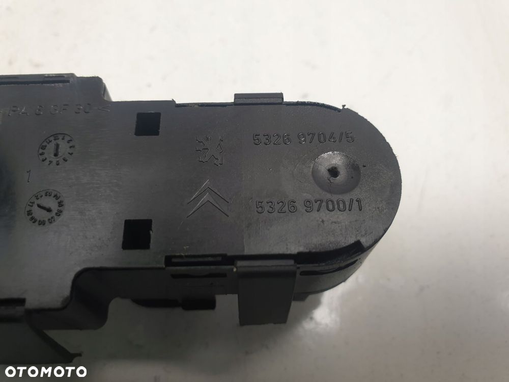 PEUGEOT 407 PANEL STEROWANIA SZYBAMI Przełącznik - 6
