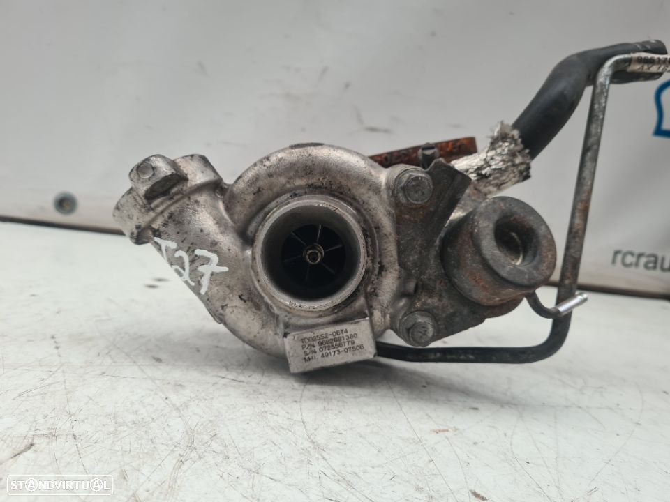 TURBO ORIGINAL TD025S206T4 9682881380 072556779 CITROËN C4 I 1 MK1 1.6 HDI 90CV 9HX PEUGEOT 207 307 - 4