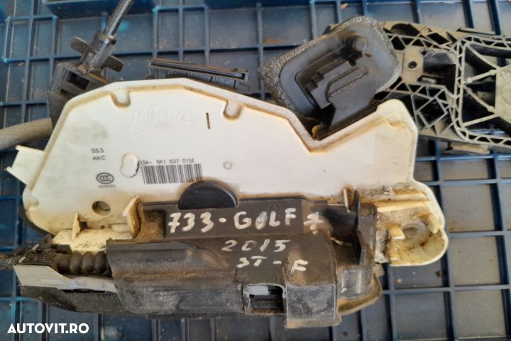 Broasca usa fata stanga 5K1837015E Volkswagen VW Golf 7 [2012 - 2017] - 1